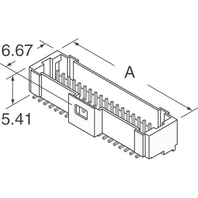 5011905017 Molex  Headers Male Pins